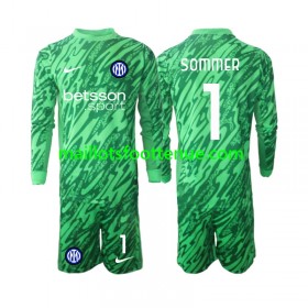 Maillot/Tenue Inter Milan Yann Sommer 1 Gardien Enfant Domicile 2024/2025 Manche Longue